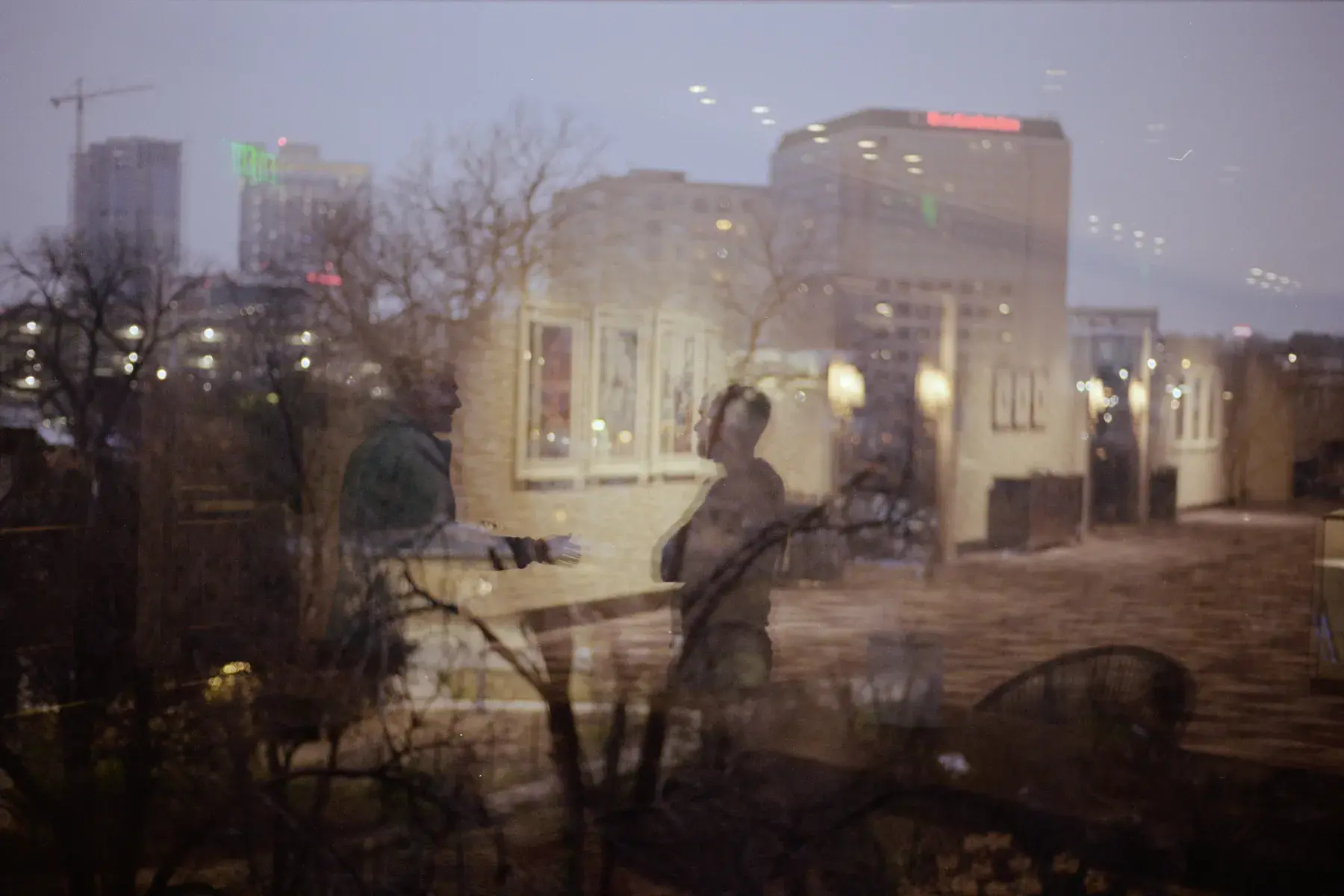 In A Mirror, Darkly — film photograph by Darko Ronić