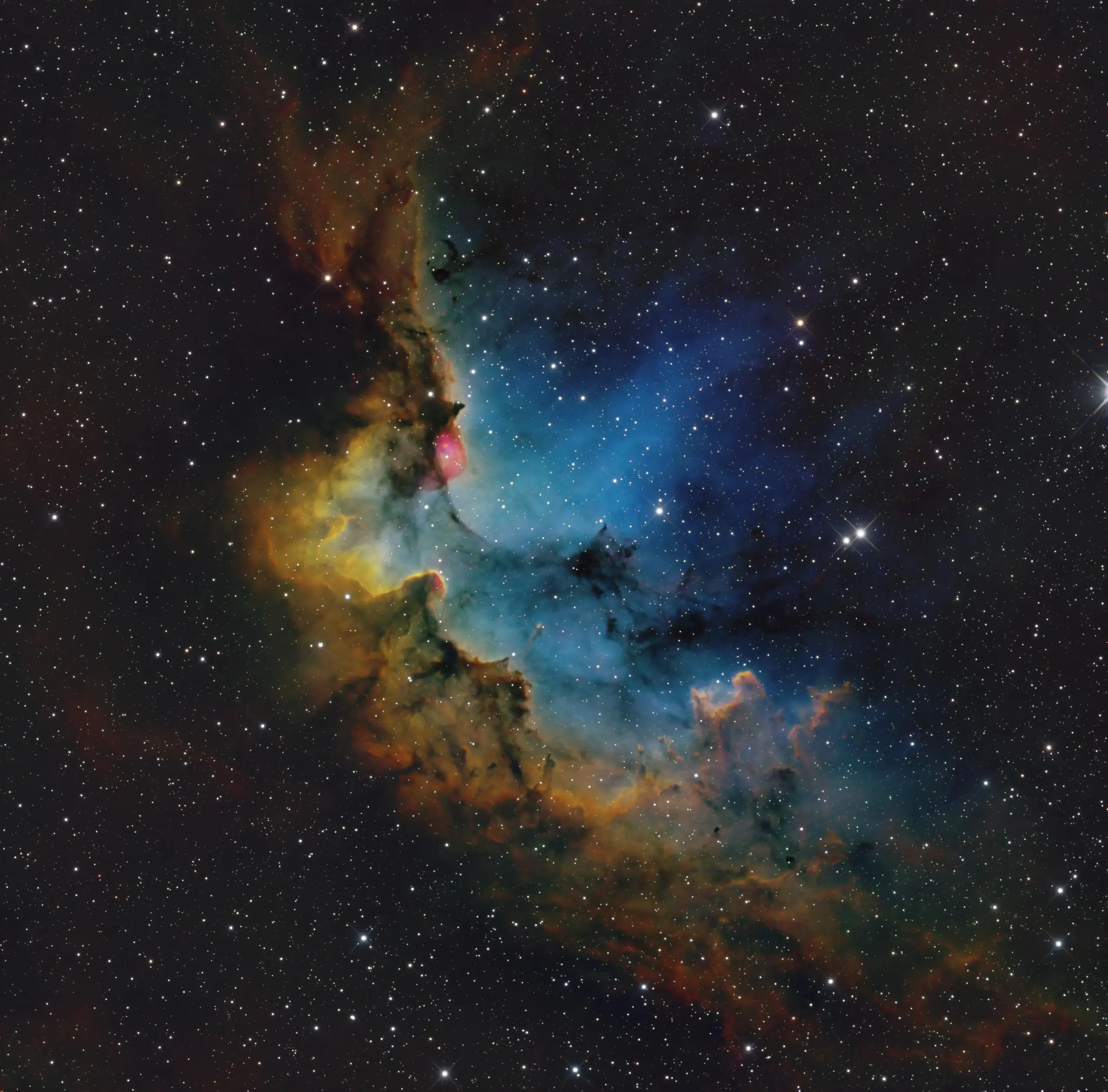 Wizard Nebula — NGC 7380 · Sh2-142